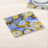 小惑星コースター スクエアペーパーコースター (アングル)