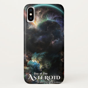 小惑星サイエンスフィクションフラクタル芸術の日 iPhone X ケース