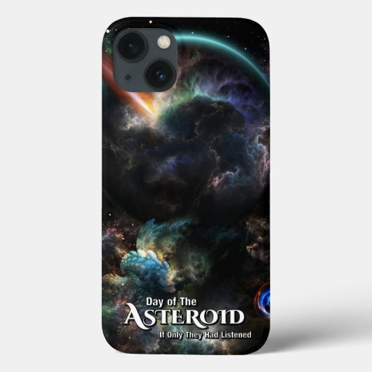 小惑星サイエンスフィクションフラクタル芸術の日 Case-Mate iPhoneケース (裏面)