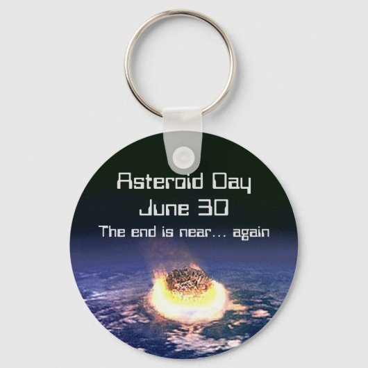 小惑星デー6月30日 キーホルダー (正面)
