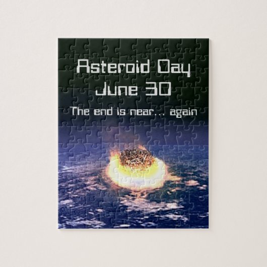 小惑星デー6月30日 ジグソーパズル (縦)