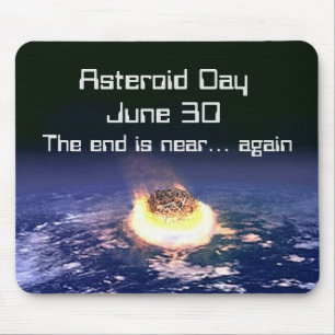 小惑星デー6月30日 マウスパッド