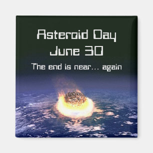 小惑星デー6月30日 マグネット