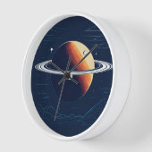 小惑星ベルトオデッセイ壁時計 壁時計 (傾斜)