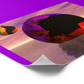 小惑星探査機の衝突 ポスター (角)