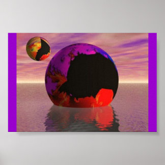 小惑星探査機の衝突 ポスター