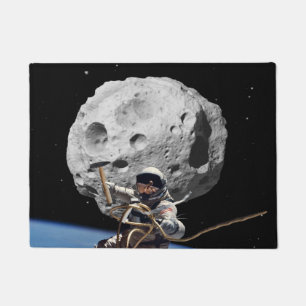 小惑星鉱夫 ドアマット