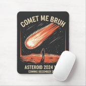 小惑星2024 YRおもしろい4彗星 マウスパッド (マウス)