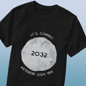 小惑星2024 YR4 2032 Tシャツ