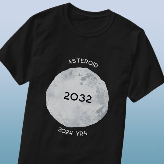 小惑星2024 YR4 2032 Tシャツ
