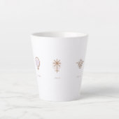 小惑星〔占星術の〕十二宮図ラテマグ カフェラテマグ (正面)