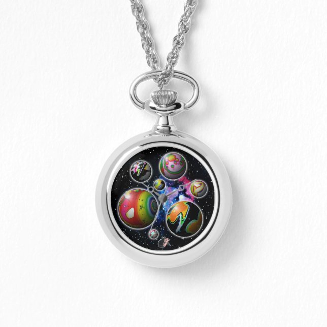 小惑星 腕時計 (正面)