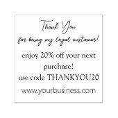 小感謝してい企業の割引 セルフインキングスタンプ (デザイン)