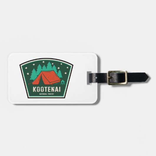 小手内国有林キャンプ ラゲッジタグ (正面横)