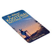 小手内国立公園ハイキング旅行ポスター マグネット (右側)