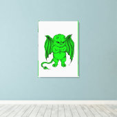 小扱いにく悪魔 キャンバスプリント (インサイチュ (ウッドフロア))