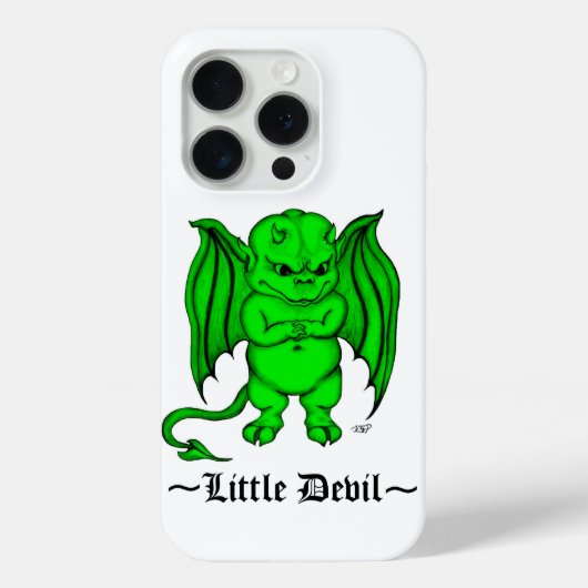 小扱いにく悪魔 Case-Mate iPhoneケース (裏面)