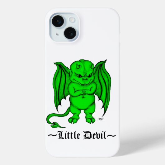小扱いにく悪魔 Case-Mate iPhoneケース (裏面)