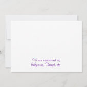 小指10本、小指10本 招待状 (裏面)