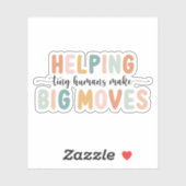 小救済さな人間が大躍動する子どもセラピスト シール (シート)