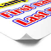 小数点以下の値の詩=ポスター/いかり表 ポスター (角)