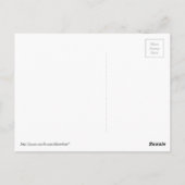 小文字の筆記体ガイド ポストカード (裏面)