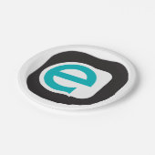 小文字E紙プレート ペーパープレート (アングル)