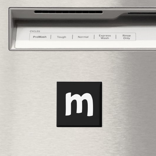 小文字m マグネット (インサイチュ (食洗機))