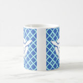 小日本のウサギ青 コーヒーマグカップ (中央)