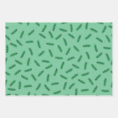 小松の枝クリスマスラッピング紙 ラッピングペーパーシート (正面3)