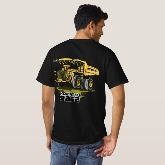 小松980E Tシャツ (裏面フル)