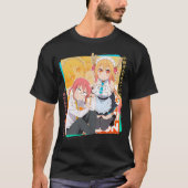 小林さん地のメイドドラゴン Tシャツ (正面)
