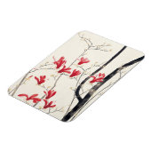 小林古稀の桜の木、ヴィンテージ・ネイチャー マグネット (左側)