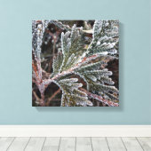 小枝にレースをかける キャンバスプリント (インサイチュ (ウッドフロア))