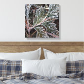 小枝にレースをかける キャンバスプリント (インサイチュ (寝室))