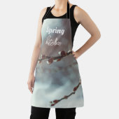 小枝に小枝を付けたヤナギ エプロン (インサイチュ)