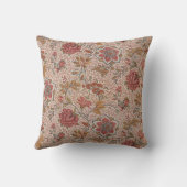 小枝に花点々のあると鳥 クッション (裏面)