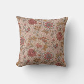 小枝に花点々のあると鳥 クッション (正面)