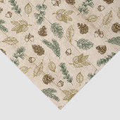 小枝の小枝のパタ離れーンの木の中で 薄葉紙 (詳細)