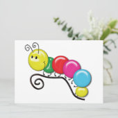 小枝の毛虫 招待状 (スタンド正面)