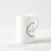 小枝及びつる植物 ボーンチャイナマグカップ (正面右)