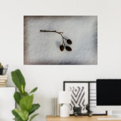 小枝落ちた ポスター (ホームオフィス)