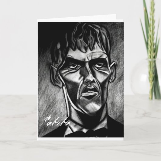 小柄い挨拶状彼らはあなたは生きた知っています カード (正面)