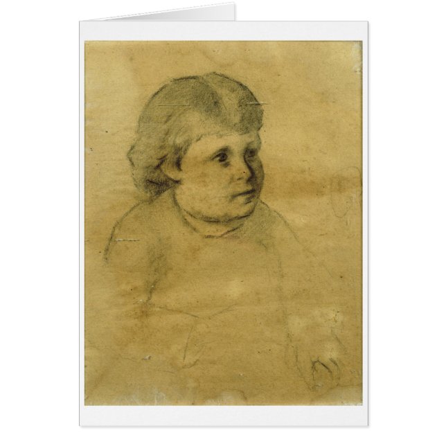 小柄いfille (木炭) (正面)