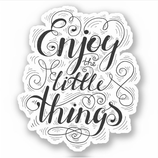 小楽しむさい事 シール (正面)