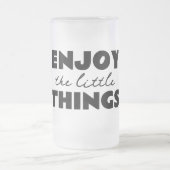 小楽しむさい事 フロストグラスビールジョッキ (中央)