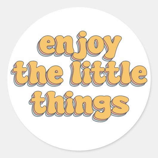 小楽しむさい事 ラウンドシール (正面)