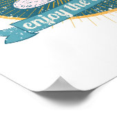 小楽しむさい物 ポスター (角)