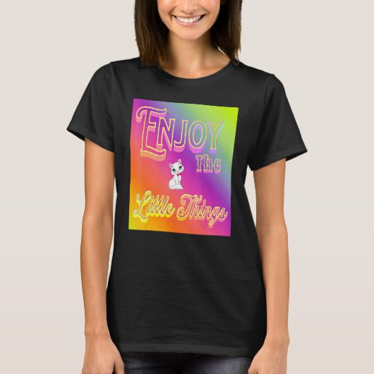 小楽しむさい物 Tシャツ (正面)