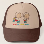 小楽しむさなものが可愛おもしろいい キャップ (正面)